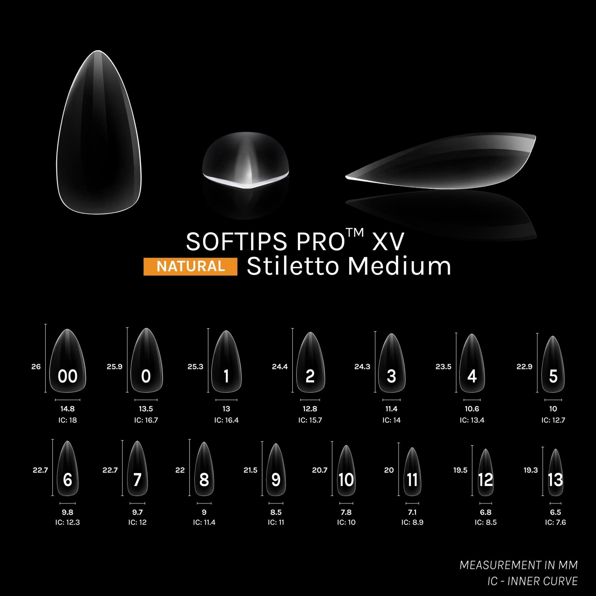 SOFTIPS PRO™ XV NATURAL - STILETTO MEDIUM | Daily Health & Beauty