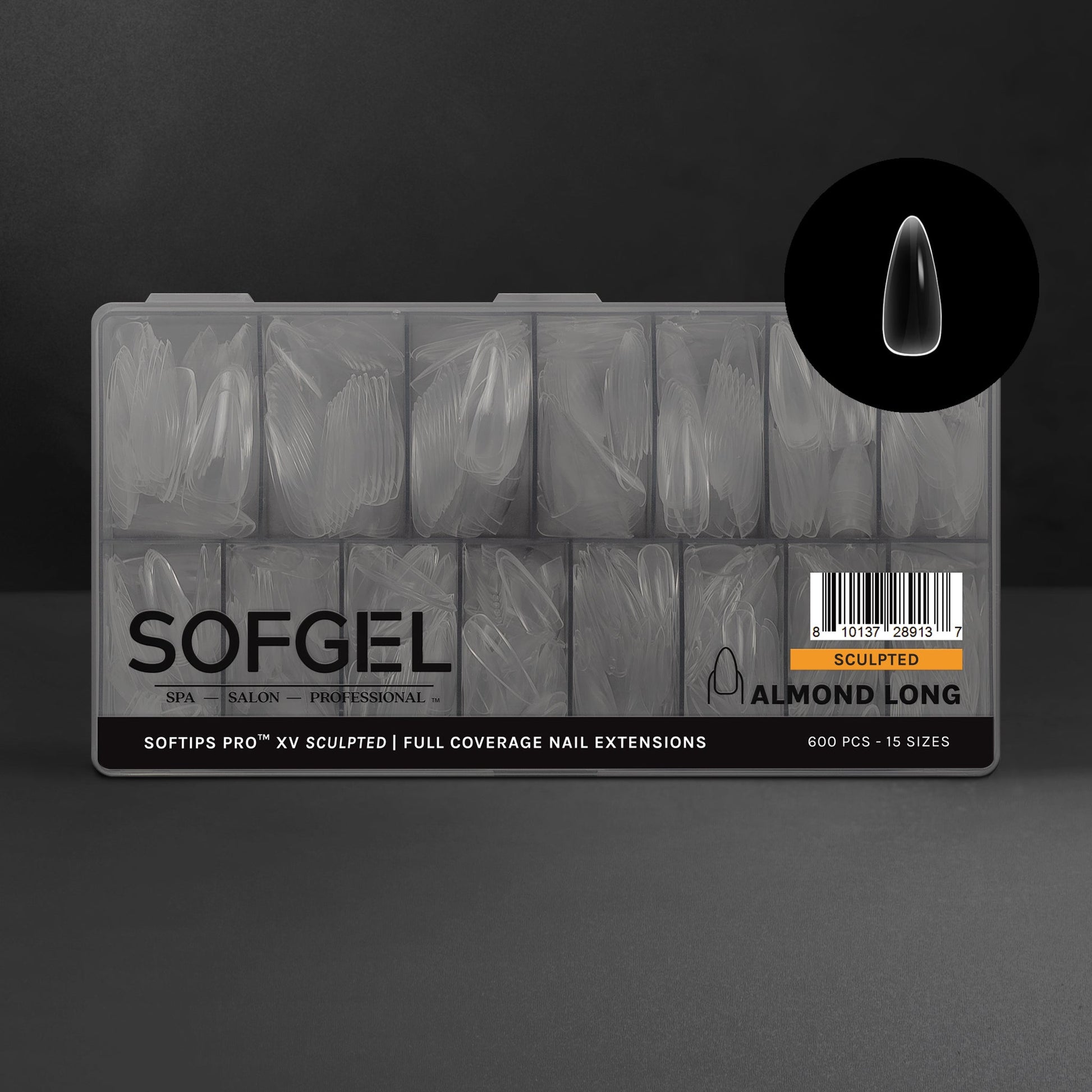SOFTIPS PRO™ XV SCULPTED - ALMOND LONG | Daily Health & Beauty