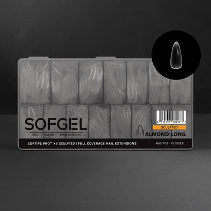 SOFTIPS PRO™ XV SCULPTED - ALMOND LONG | Daily Health & Beauty