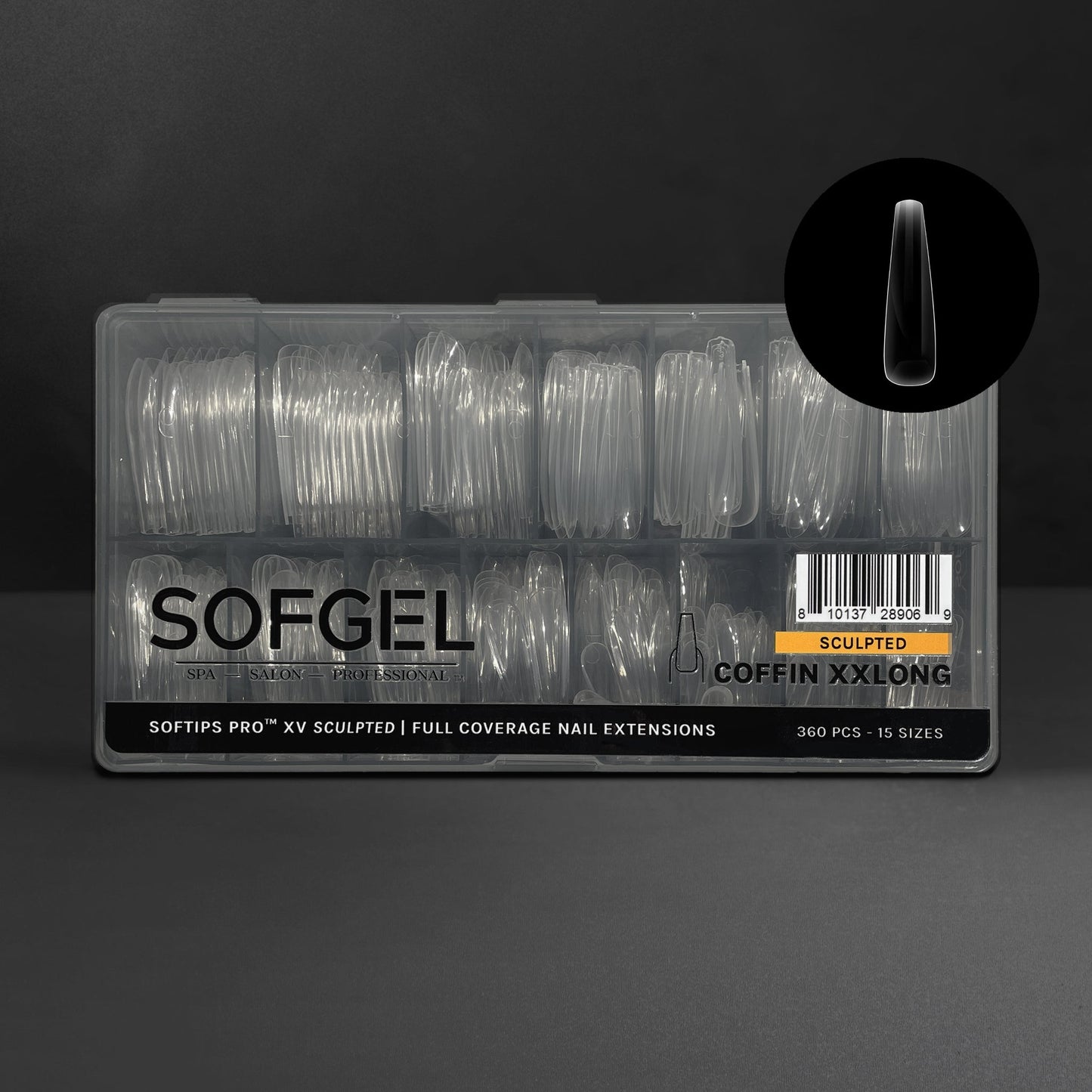 SOFTIPS PRO™ XV SCULPTED - COFFIN EXTRA EXTRA LONG | Daily Health & Beauty