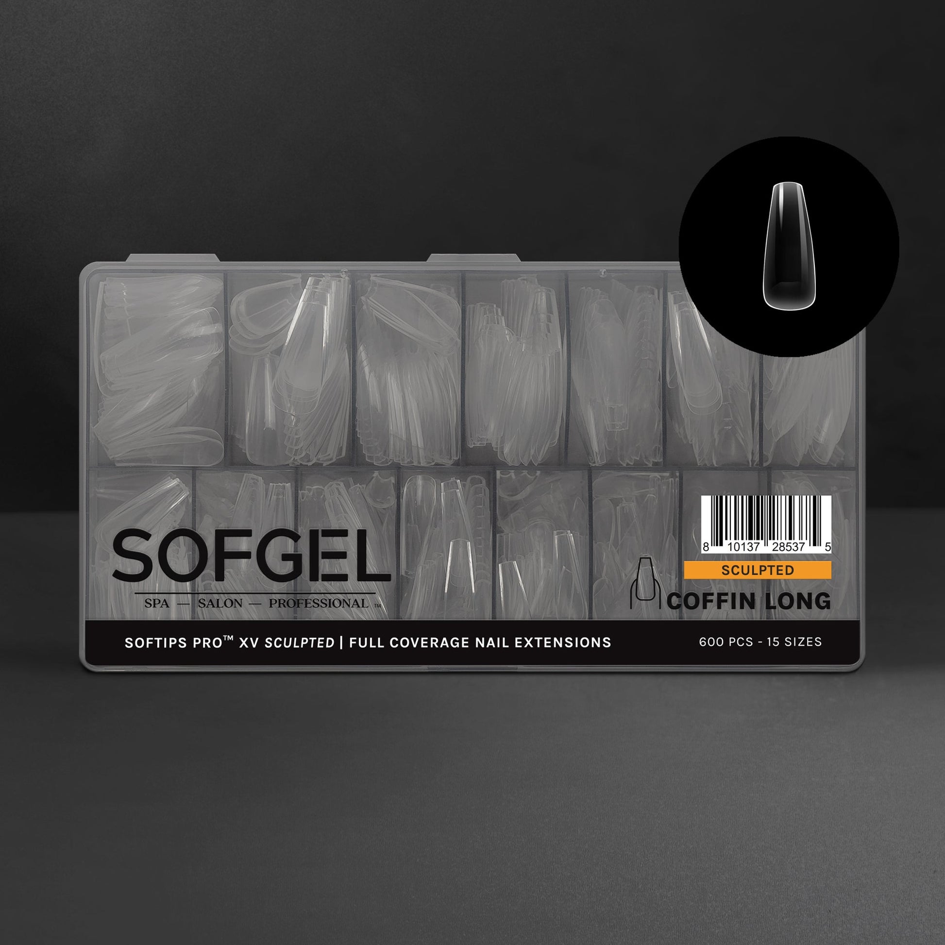SOFTIPS PRO™ XV SCULPTED - COFFIN LONG | Daily Health & Beauty
