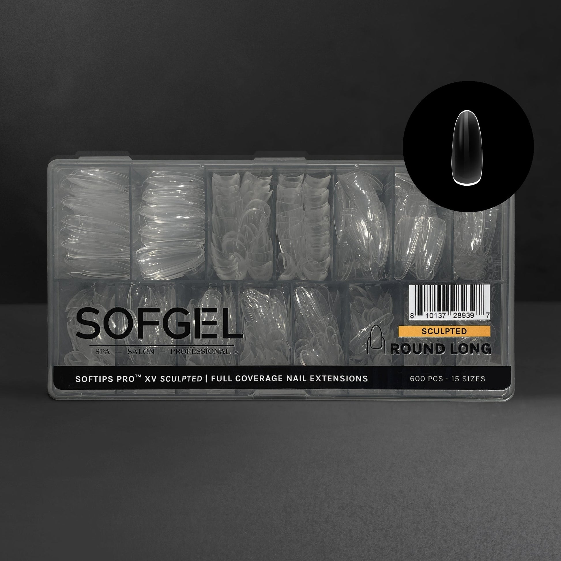 SOFTIPS PRO™ XV SCULPTED - ROUND LONG | Daily Health & Beauty