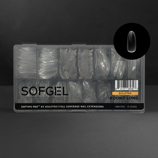 SOFTIPS PRO™ XV SCULPTED - ROUND LONG | Daily Health & Beauty