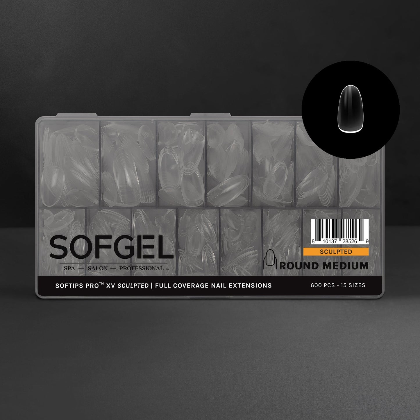SOFTIPS PRO™ XV SCULPTED - ROUND MEDIUM | Daily Health & Beauty