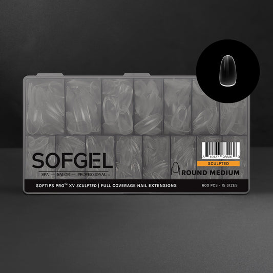 SOFTIPS PRO™ XV SCULPTED - ROUND MEDIUM | Daily Health & Beauty