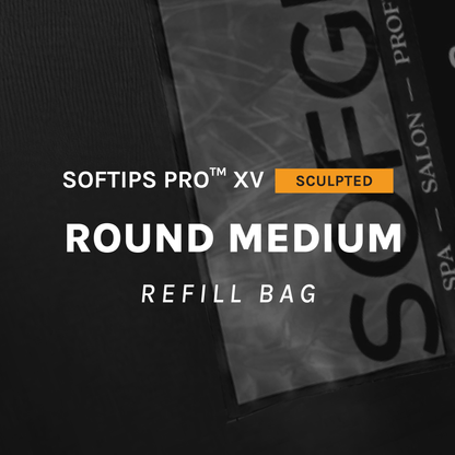 SOFTIPS PRO™ XV SCULPTED - ROUND MEDIUM | Daily Health & Beauty