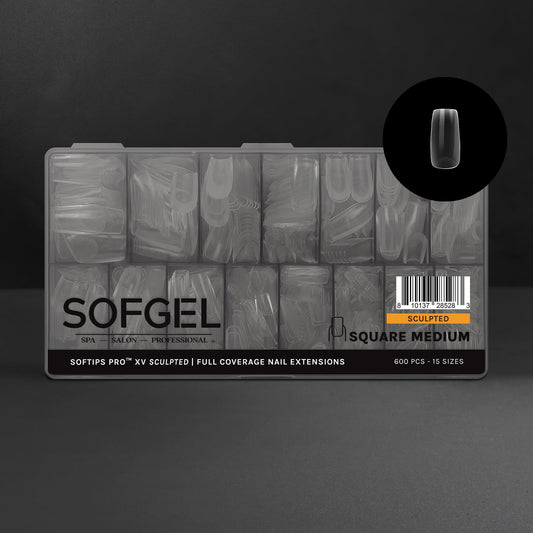 SOFTIPS PRO™ XV SCULPTED - SQUARE MEDIUM | Daily Health & Beauty