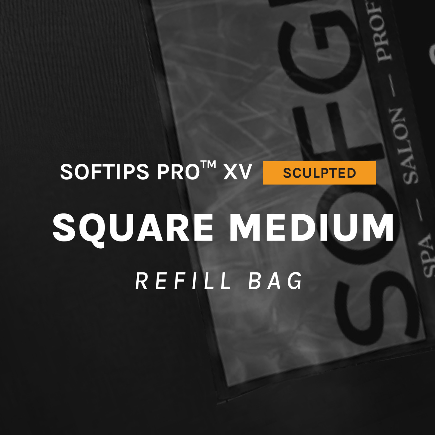 SOFTIPS PRO™ XV SCULPTED - SQUARE MEDIUM | Daily Health & Beauty