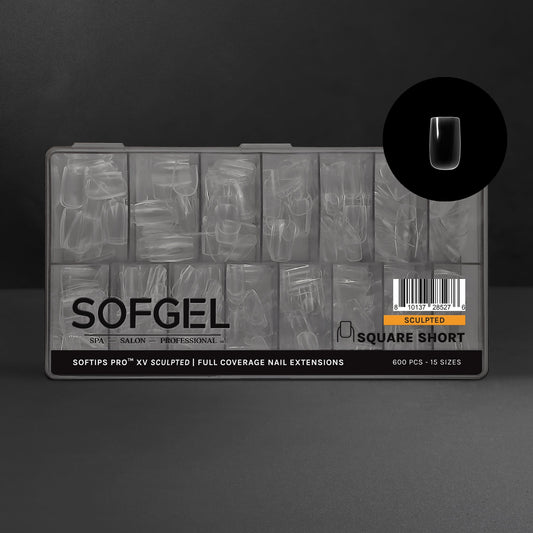 SOFTIPS PRO™ XV SCULPTED - SQUARE SHORT | Daily Health & Beauty