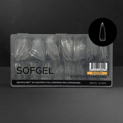 SOFTIPS PRO™ XV SCULPTED - STILETTO EXTRA LONG | Daily Health & Beauty