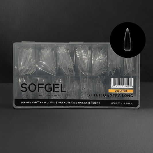 SOFTIPS PRO™ XV SCULPTED - STILETTO EXTRA LONG | Daily Health & Beauty