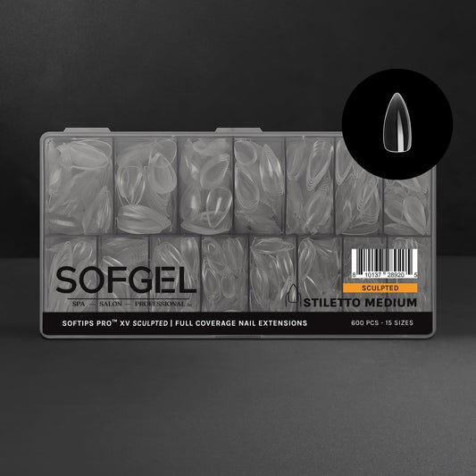 SOFTIPS PRO™ XV SCULPTED - STILETTO MEDIUM | Daily Health & Beauty