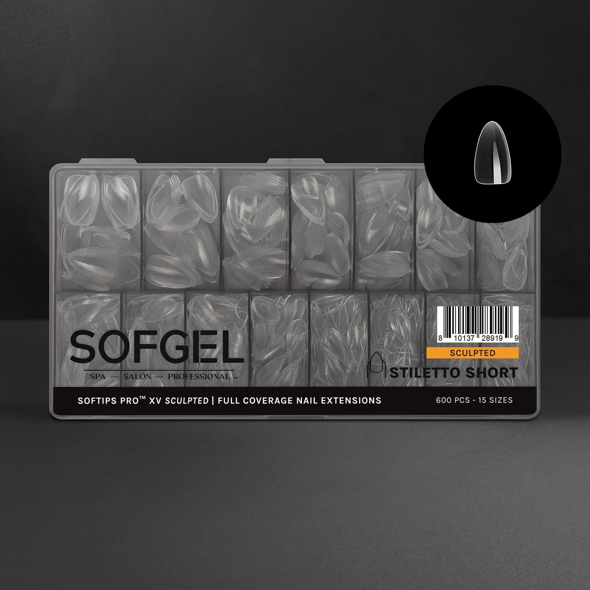 SOFTIPS PRO™ XV SCULPTED - STILETTO SHORT | Daily Health & Beauty