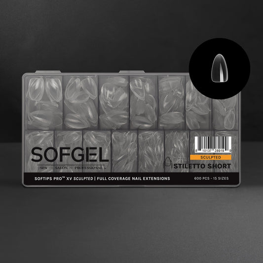 SOFTIPS PRO™ XV SCULPTED - STILETTO SHORT | Daily Health & Beauty