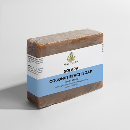 Solara Coconut Beach Soap | Moisturizing Bar Soap | 4 oz