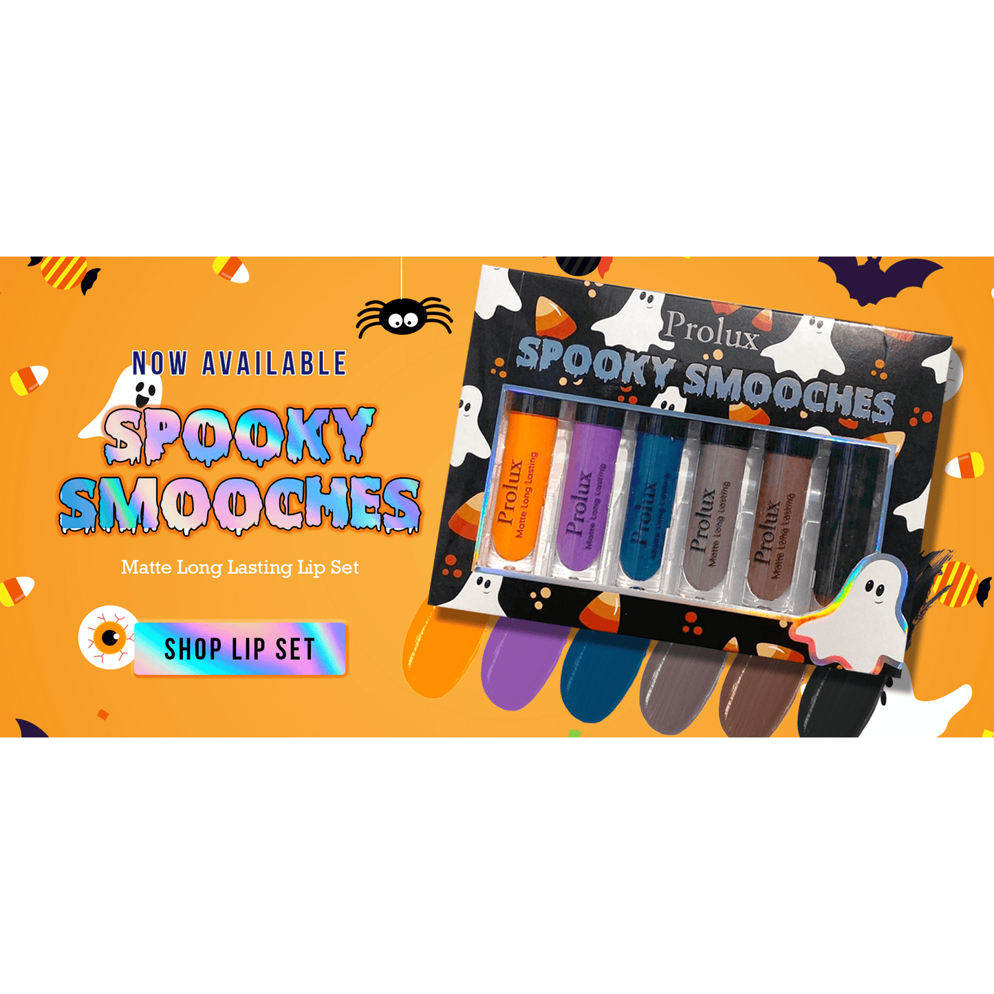 Set de labiales líquidos Spooky Smooches