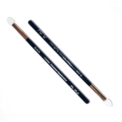 Petit applicateur en silicone pailleté