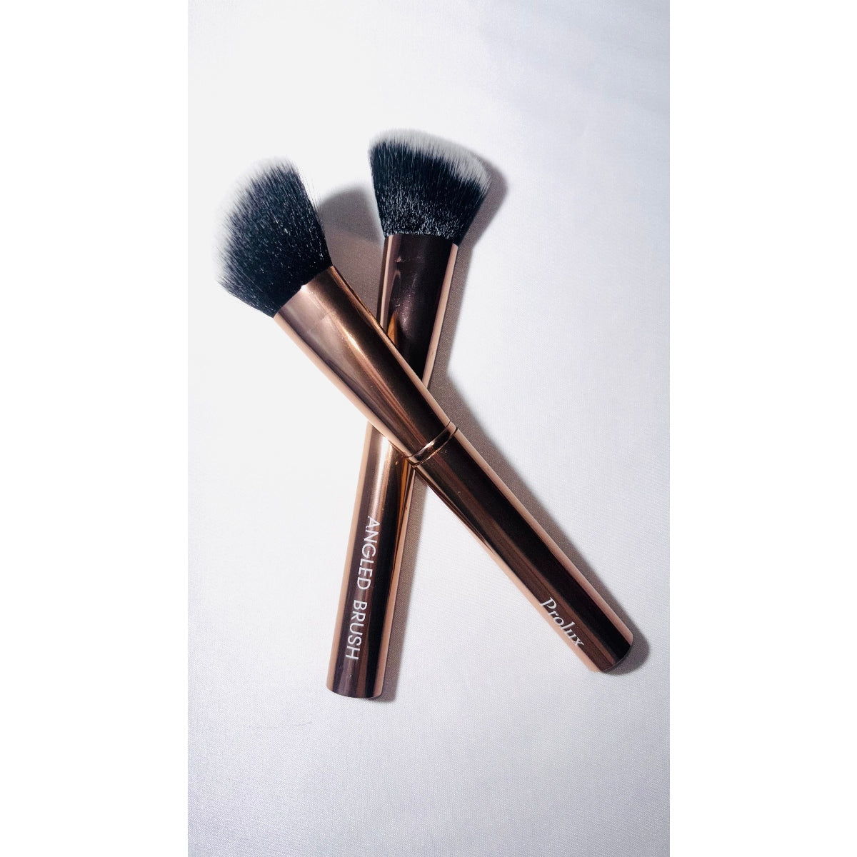 Rose Gold Angled Brush