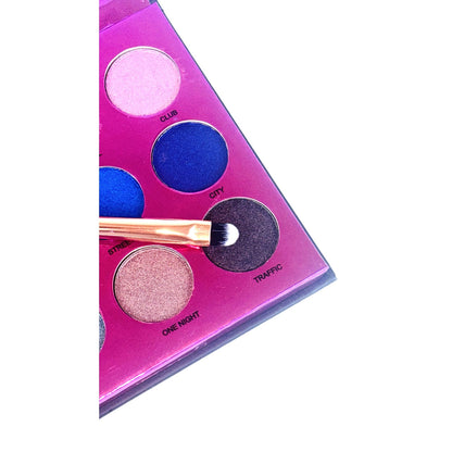 Pincel para difuminar de oro rosa