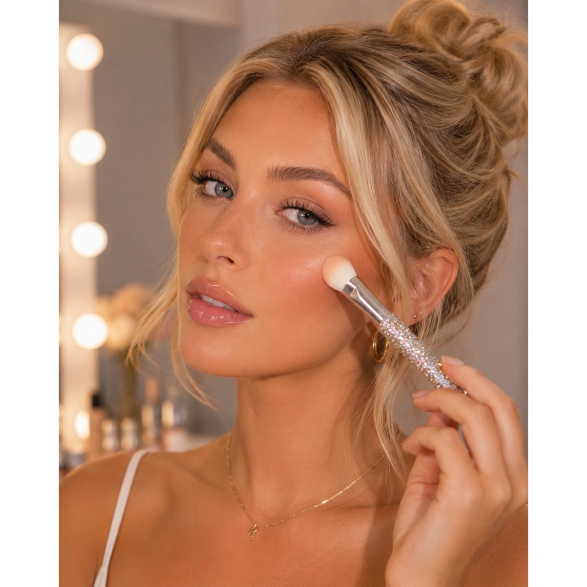 Glitter Handled Eyeshadow Brush