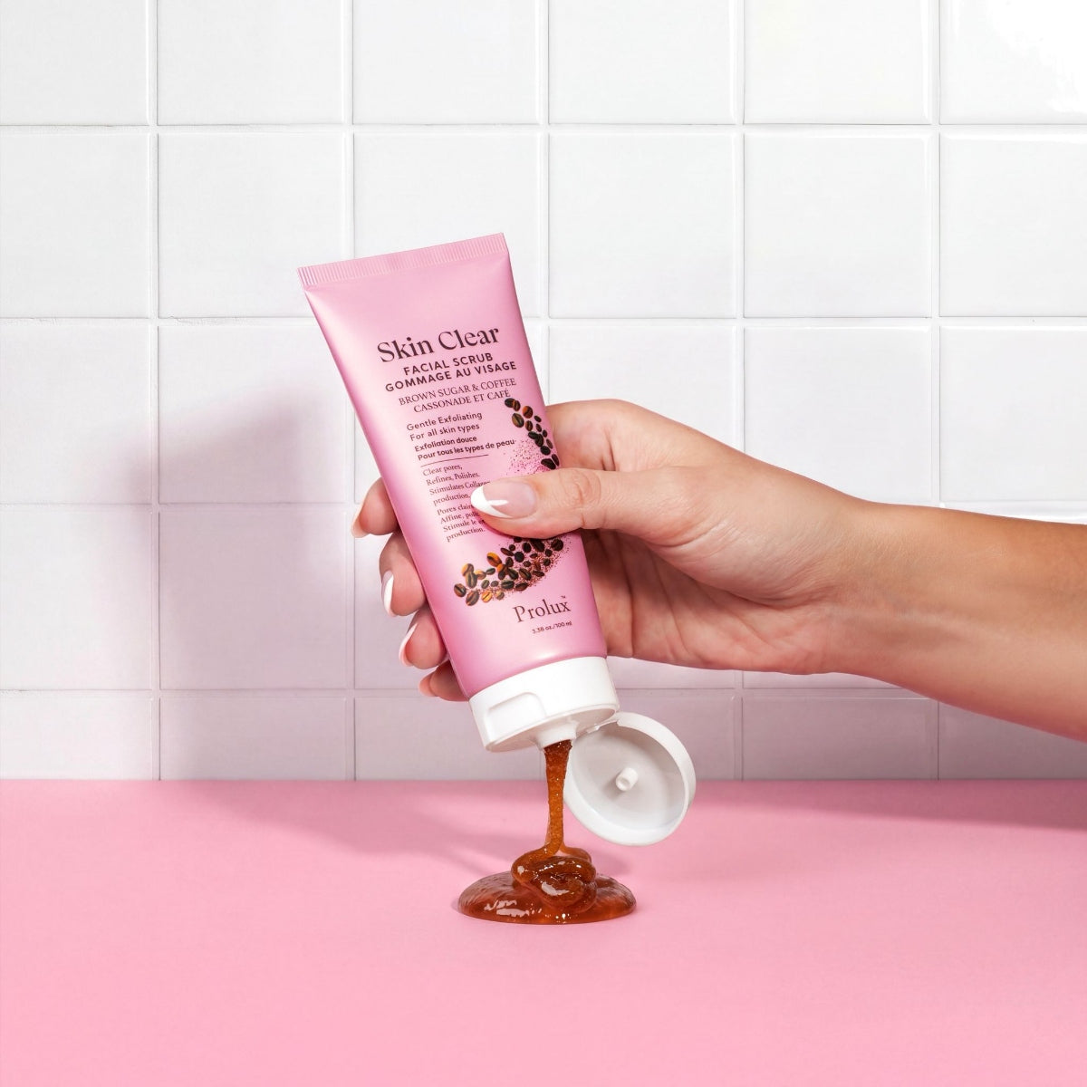 Skin Clear: Facial Scrub Brown Sugar & Coffee