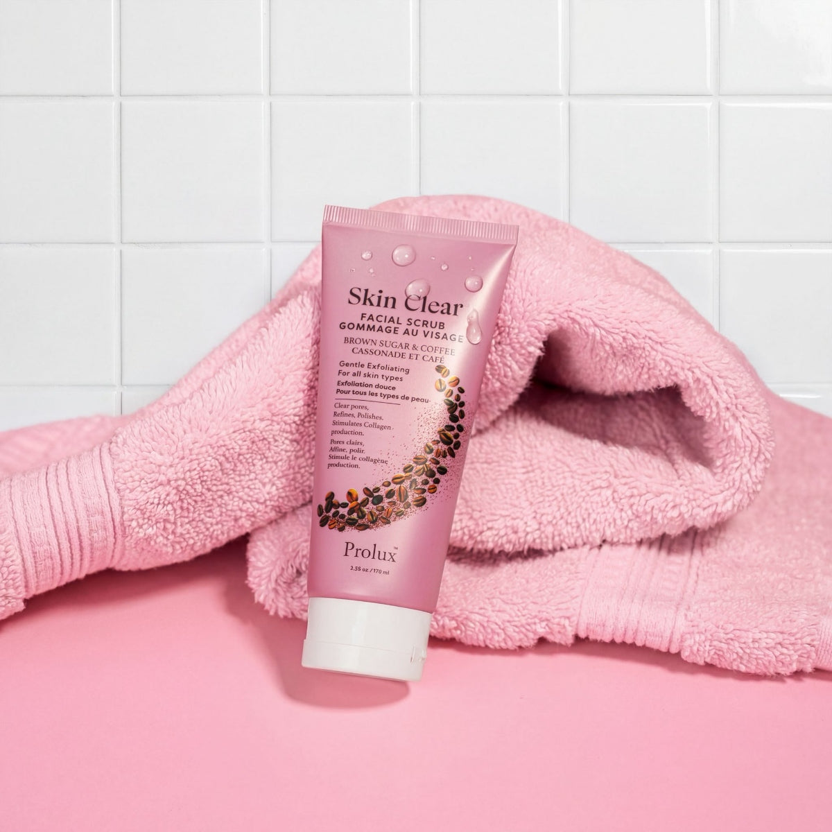 Skin Clear: Facial Scrub Brown Sugar & Coffee
