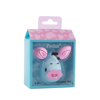 Cow Sponge Set