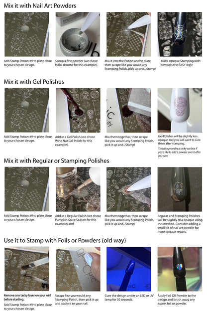 Stamp Potion Number 9 - Specialty Stamping Polish | Daily Health & Beauty