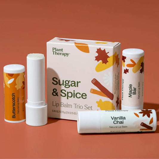 Sugar & Spice Lip Balm Trio Set | Daily Health & Beauty