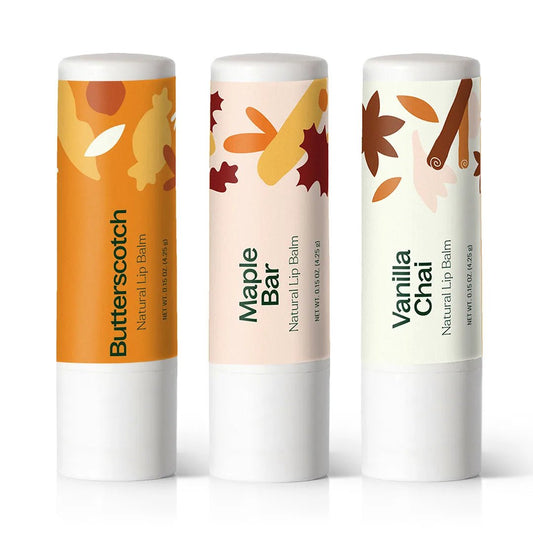 Sugar & Spice Lip Balm Trio Set | Daily Health & Beauty