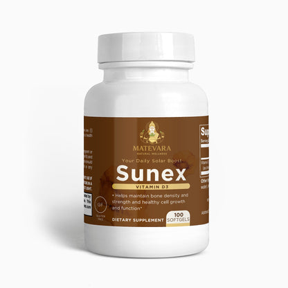 Sunex Vitamin D3 2,000 IU |Supports Bone Health & Immunity | 100 Count