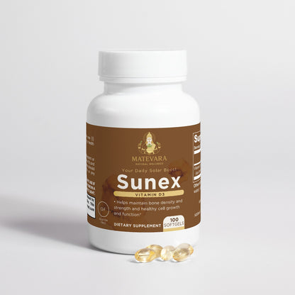 Sunex Vitamin D3 2,000 IU |Supports Bone Health & Immunity | 100 Count