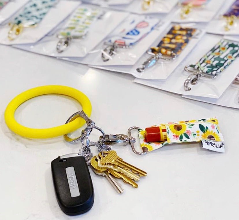 Sunflowers LippyClip® Lip Balm Holder | Daily Health & Beauty