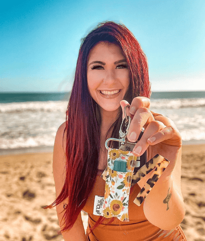 Sunflowers LippyClip® Lip Balm Holder | Daily Health & Beauty