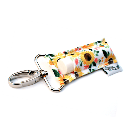 Sunflowers LippyClip® Lip Balm Holder | Daily Health & Beauty