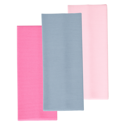 Soft Stretch Ribbed Headband (Sweet Pastels)