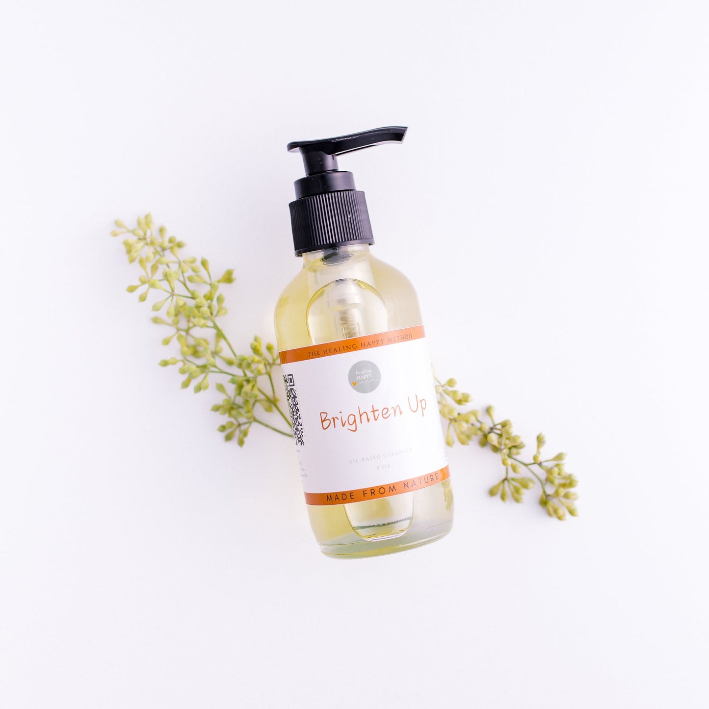 Brighten Up Oil Based Cleanser for Skin Care and Makeup Removal