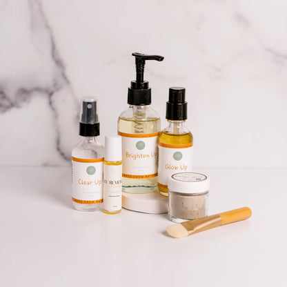 Teen Glow Complete Skin Care Set with Cleanser, Toner and Moisturizer | Daily Health & Beauty