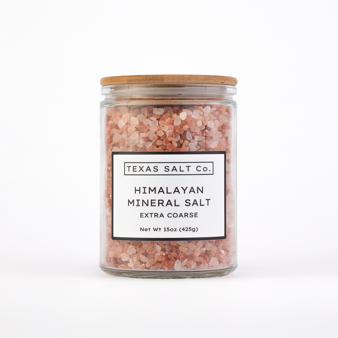 Sal extra gruesa rosa del Himalaya