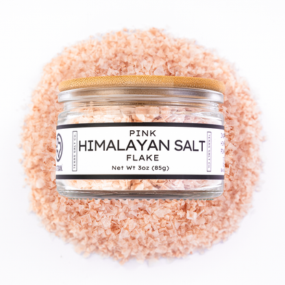 Sal rosa en escamas del Himalaya