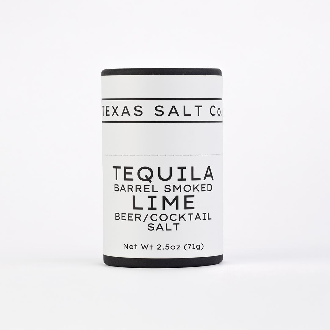Sal para cerveza/cóctel de lima ahumada en barril de tequila