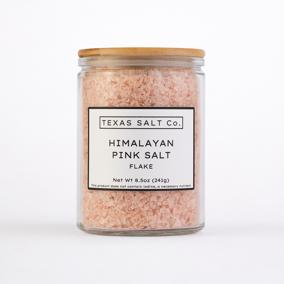 Sal rosa en escamas del Himalaya