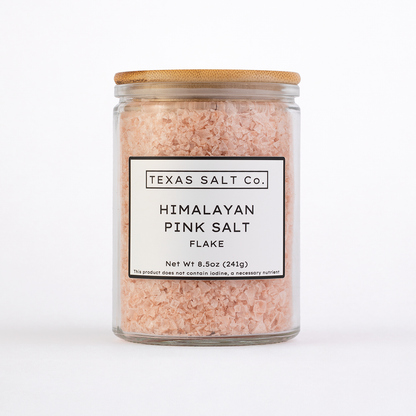 Sal rosa en escamas del Himalaya