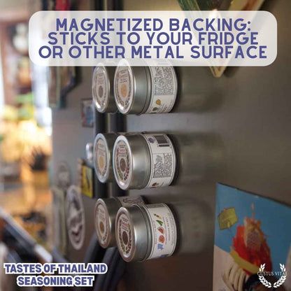 Thai Seasoning Gift Set - Tastes of Thailand - Artisanal Spice Blends Six Pack