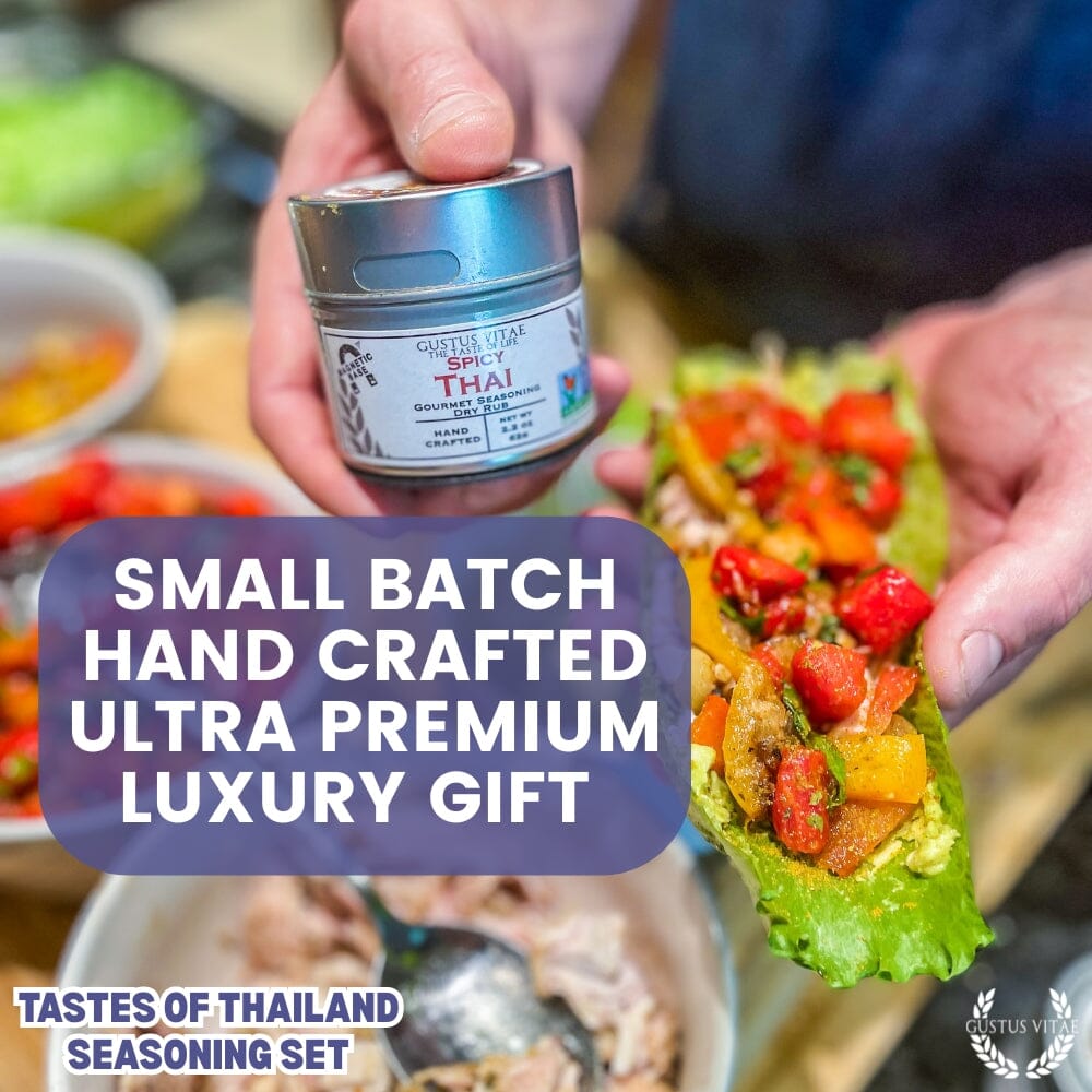 Thai Seasoning Gift Set - Tastes of Thailand - Artisanal Spice Blends Six Pack