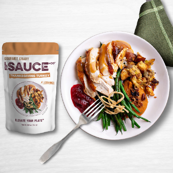 Sauce festive de dinde gourmet pour 4 personnes