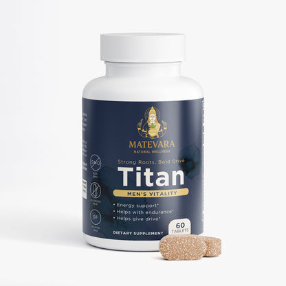 Titan Men’s Vitality Supplement | 60 Count