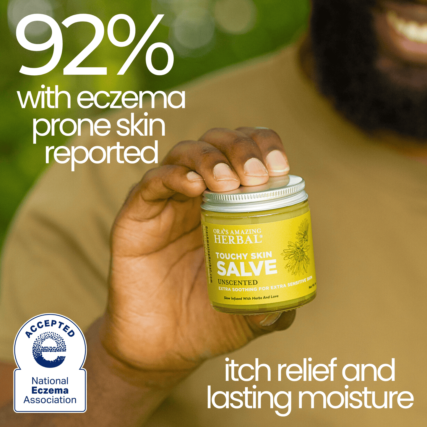 Ungüento para pieles sensibles, crema para eczema