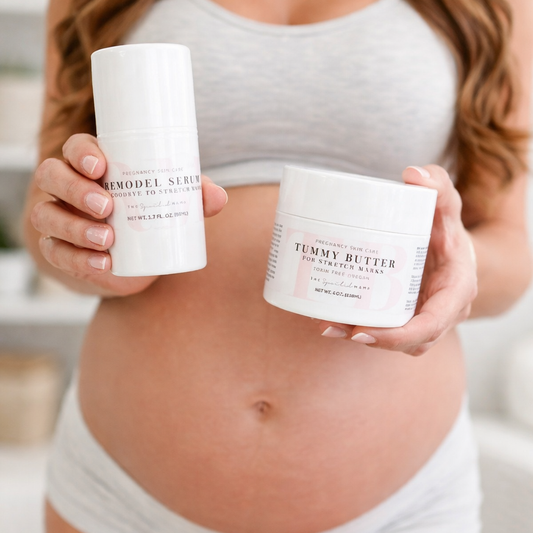 Tummy Butter and ReModel Serum Stretch Mark Duo