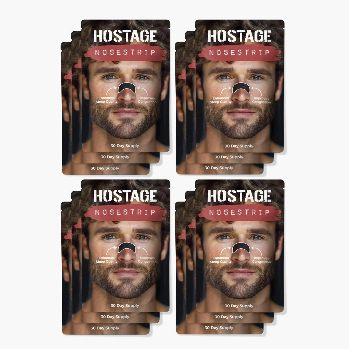 Hostage Nose Strips: 1/3/6/12 Month Supplies